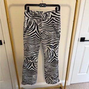 Skea Zebra Print Ski Pants